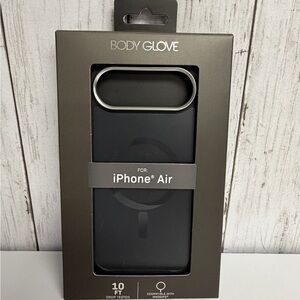 Body Glove MagSafe Compatible Reflector Apple iPhone Air Case Metallic Black NIB